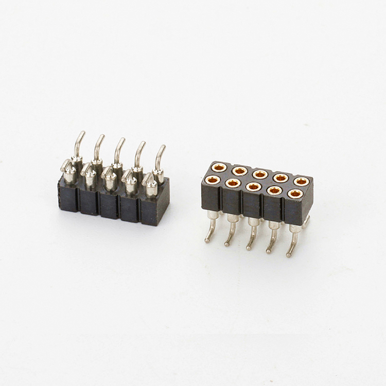 Winpin customization SMD SMT circular machine PCB 2.00mm double row 5pin female pin connector