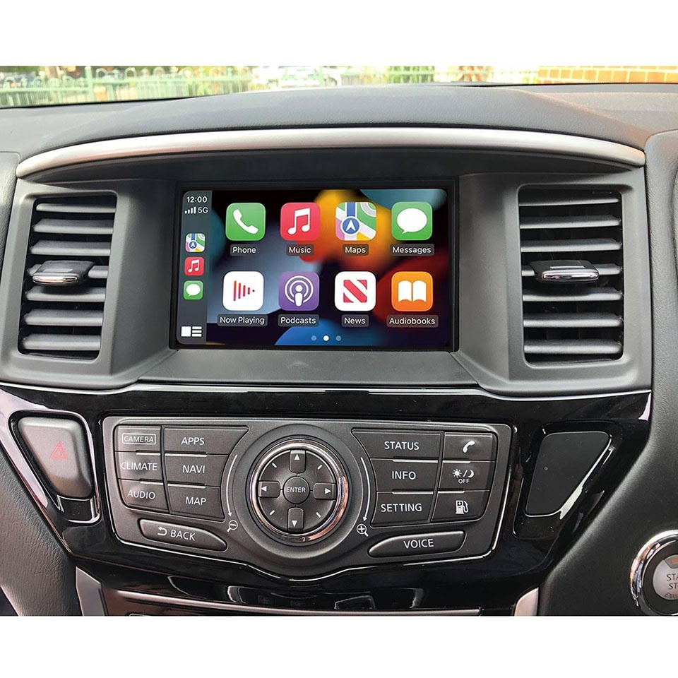 Azton Apple беспроводной CarPlay Android Авто модифицированной модуль для Nissan Armada патруль Y62 Pathfinder GT-R мультимедийная система для автомобиля