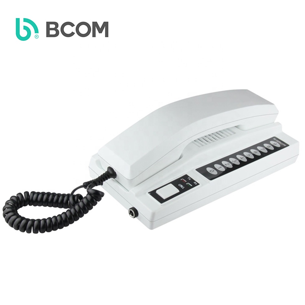 Bcom walkie talkie audio door phone для многоквартирной системы