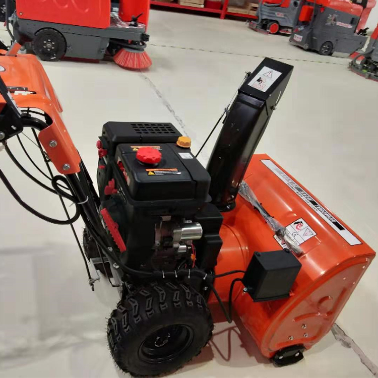 Top-selling snowplows, all gears walk behind mini snow sweeper