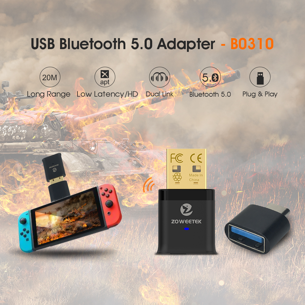 AptX HD/LL USB/USB-C Bluetooth 5,0 аудио адаптер аудио передатчик для PS4, Nintendo переключатель, ПК