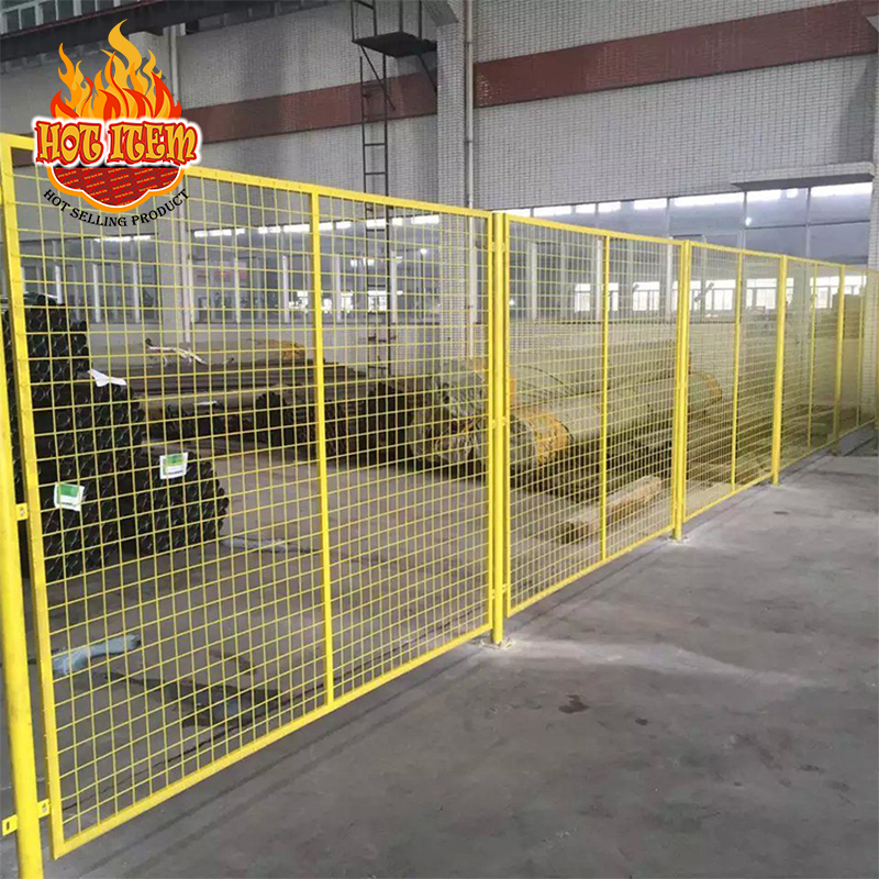 New Design High Security High Protection Robot Security Solution Safety Isolation Fence Board Machine Safety Fence for Warehouse
