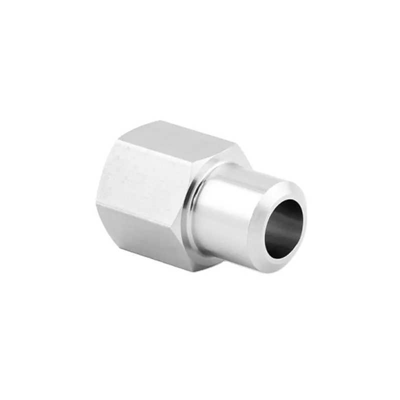 SS316 стыковая сварка гнездовой разъем 1/2 ''FNPT x 1/2'' BW трубка