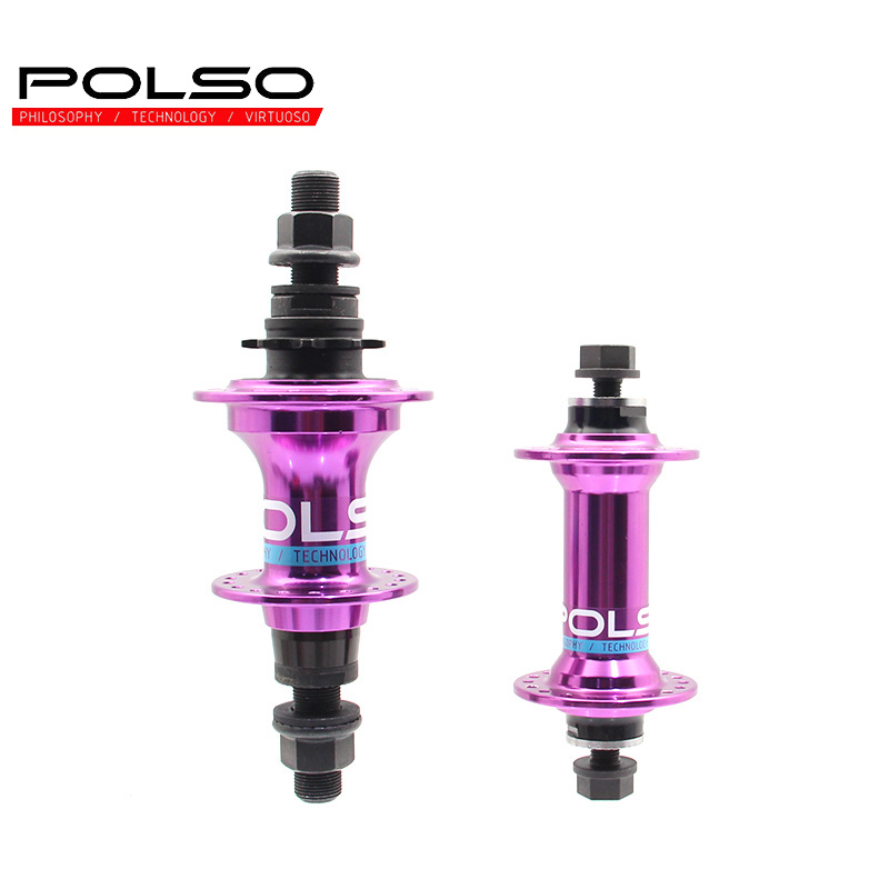 BH002 High Quality OEM Professional CNC Maching Aluminum Alloy O.L.D F100mm R110mm Spoke 14G Hub for BMX