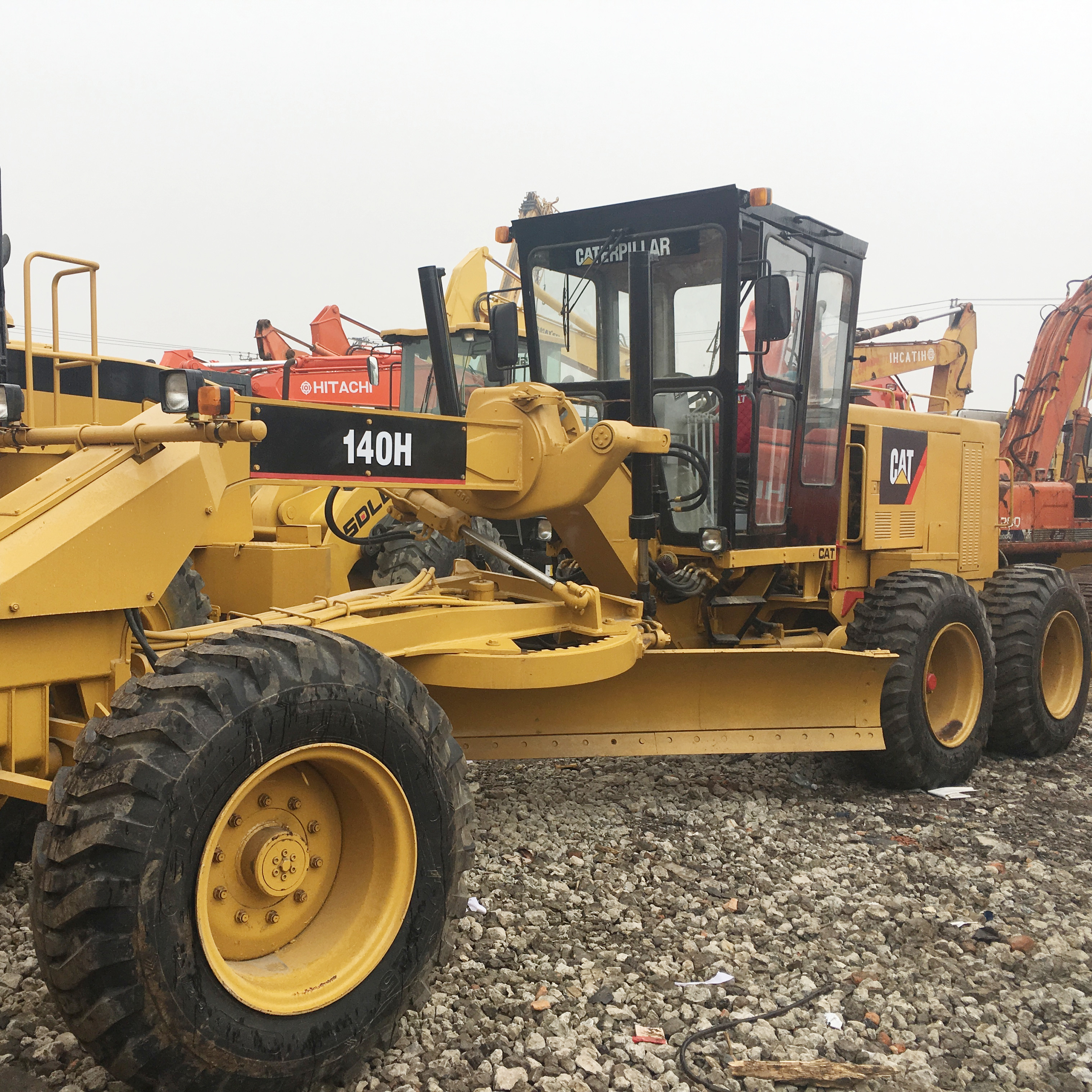Old Special Cheap Used Caterpillar 140H/140K/140G Earth Leveler second hand Japan Cat 140H grader 15t hot sale