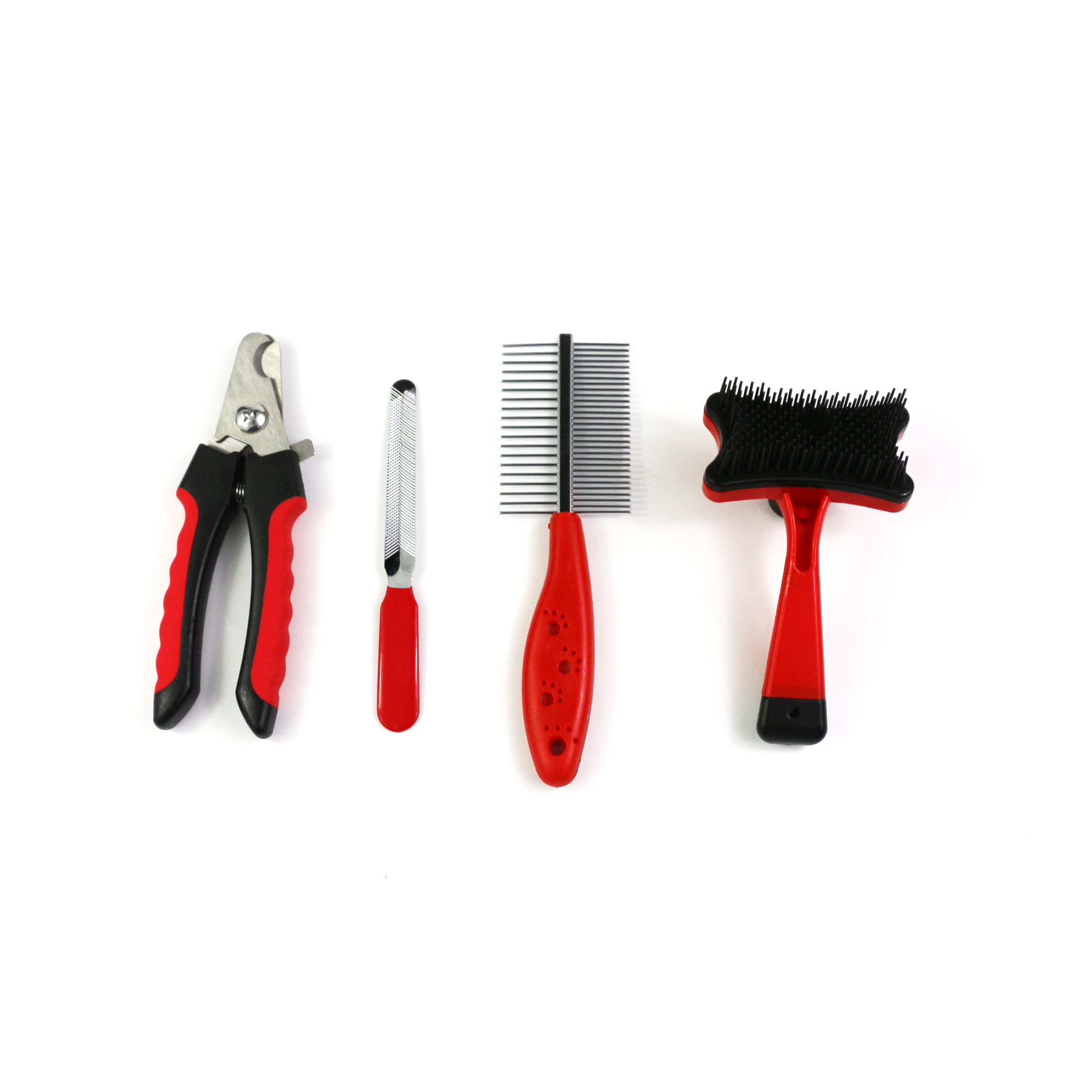Wholesale High quality Christmas dog comb pet grooming set for pet gift