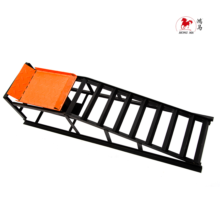 Adjustable garage equipment hydraulic steel car lift ramp hydraulic