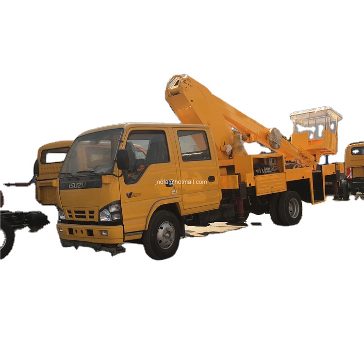 Chinese highly recommend straight arm aerial platform truck