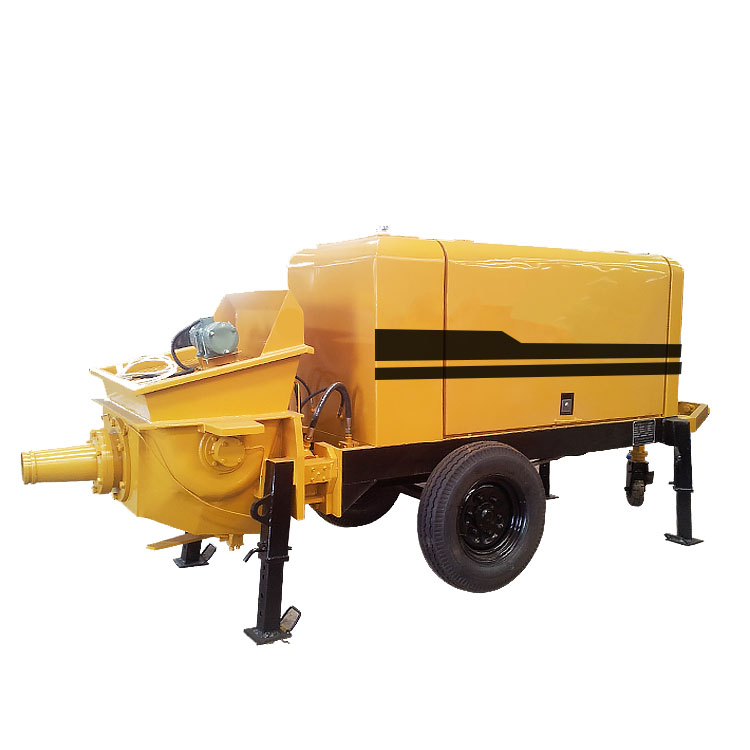 High quality small diesel construction concrete delivery pump for sale