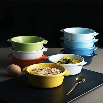 Новейший дизайн блюдо для суфле соус для сыра ramekin керамический антипригарный набор для выпечки