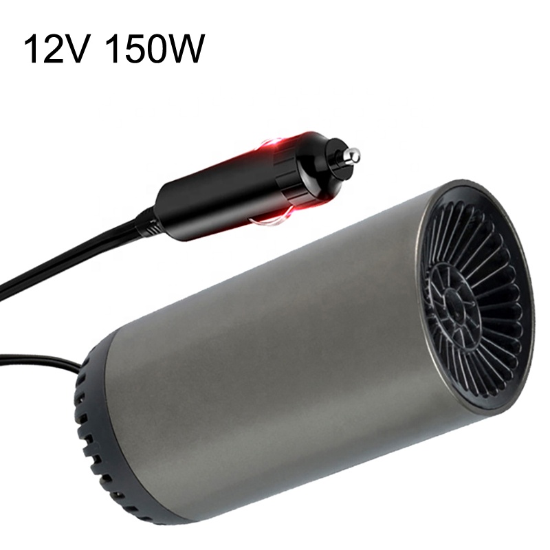 Round Cup Style Winter Car Heater Universal 12V Car Interior Heating Cooling Fan Heater Window Mist Remover Portable Car Heaters