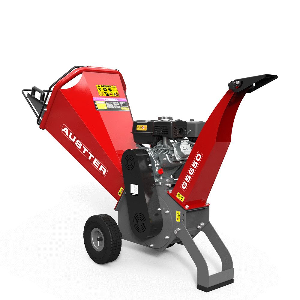 GS650 Mobile 6,5 HP бензиновый двигатель для сада, машина для измельчения древесины, дробилка для ветвей