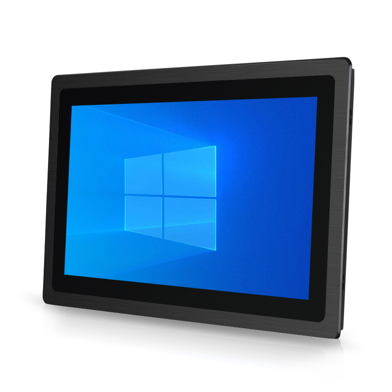 Touchthink OEM 15.6 inch VGA HMI RS232/RS485 fanless non-touch/capacitive/resistive touch screen industrial panel pc