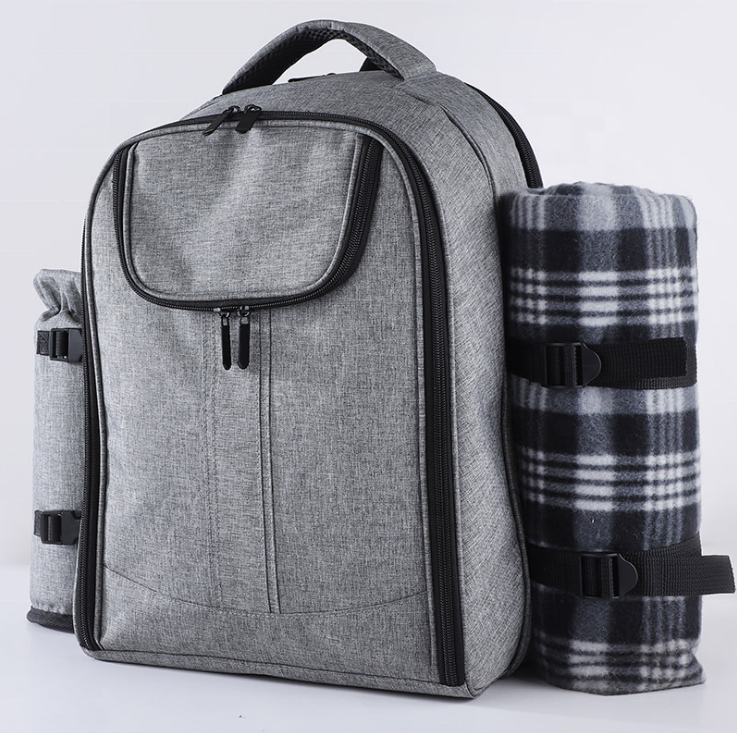 4 person family outdoor camping picnic back pack backpack insulated cooler picnic bag