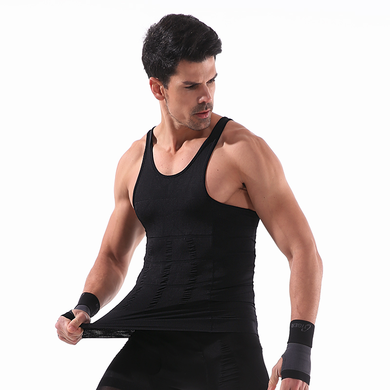 Новый дизайн дышащая мужская обувь для похудения body shaper жилет формирователь для оптовой продажи