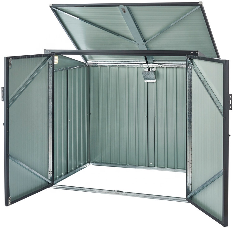 metal bike shed bike storage