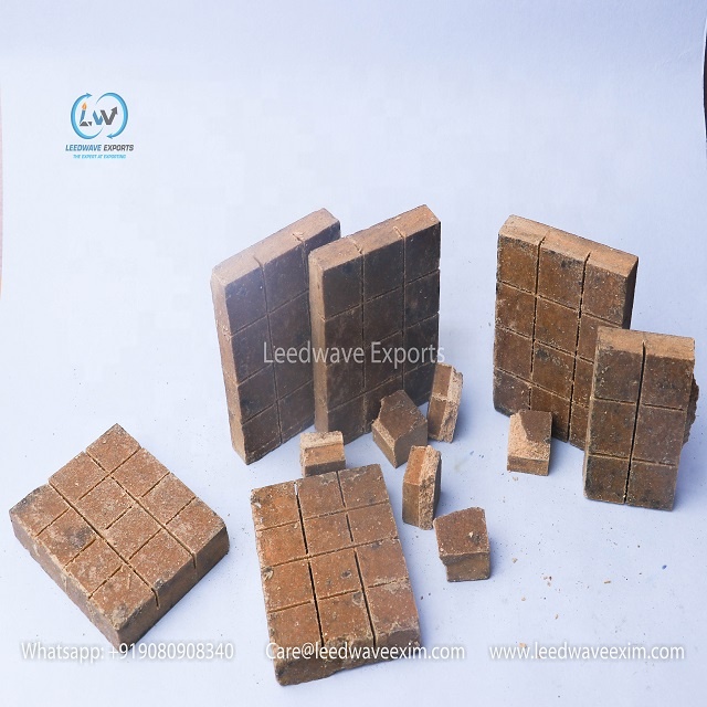 Solid fuel sawdust and paraffin wax fire starting lighter for advertisement
