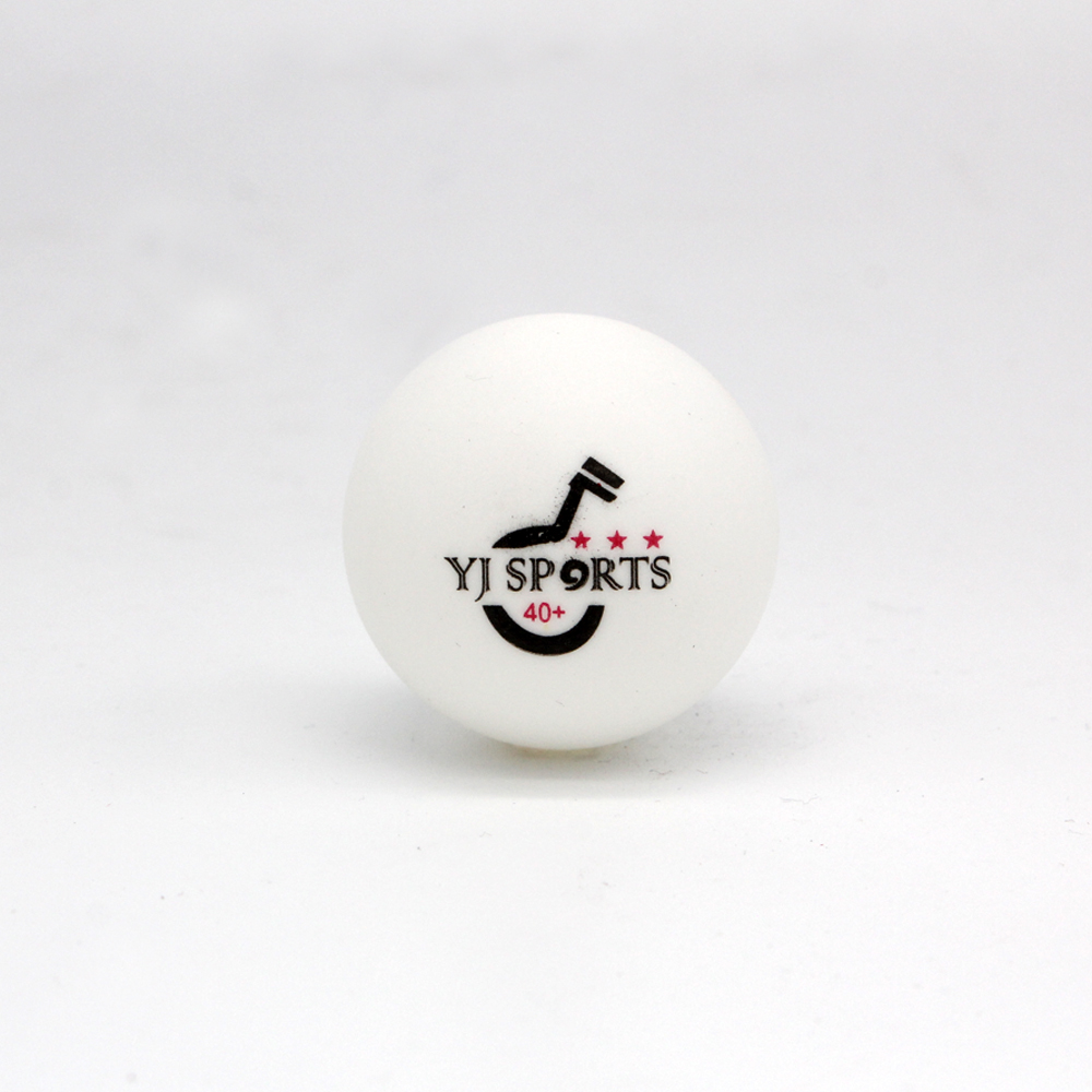 Мячи для настольного тенниса YJsports из белого АБС-пластика 40 +, тренировочные мячи для пинг-понга 3 звезды, оптовая продажа