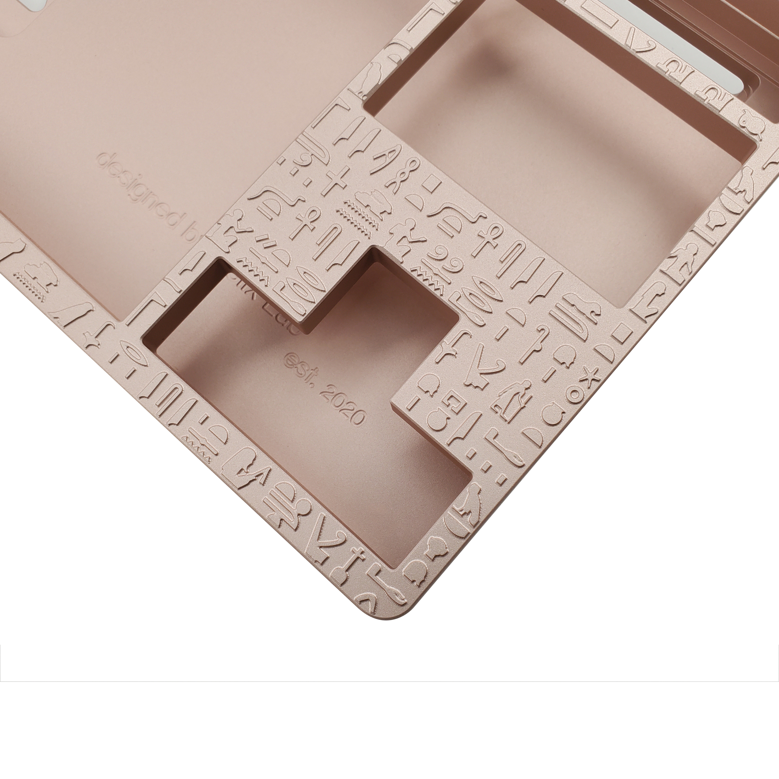 High standard CNC drawing fabrication customized keyboard Anodizing Sandblasting Laser carving