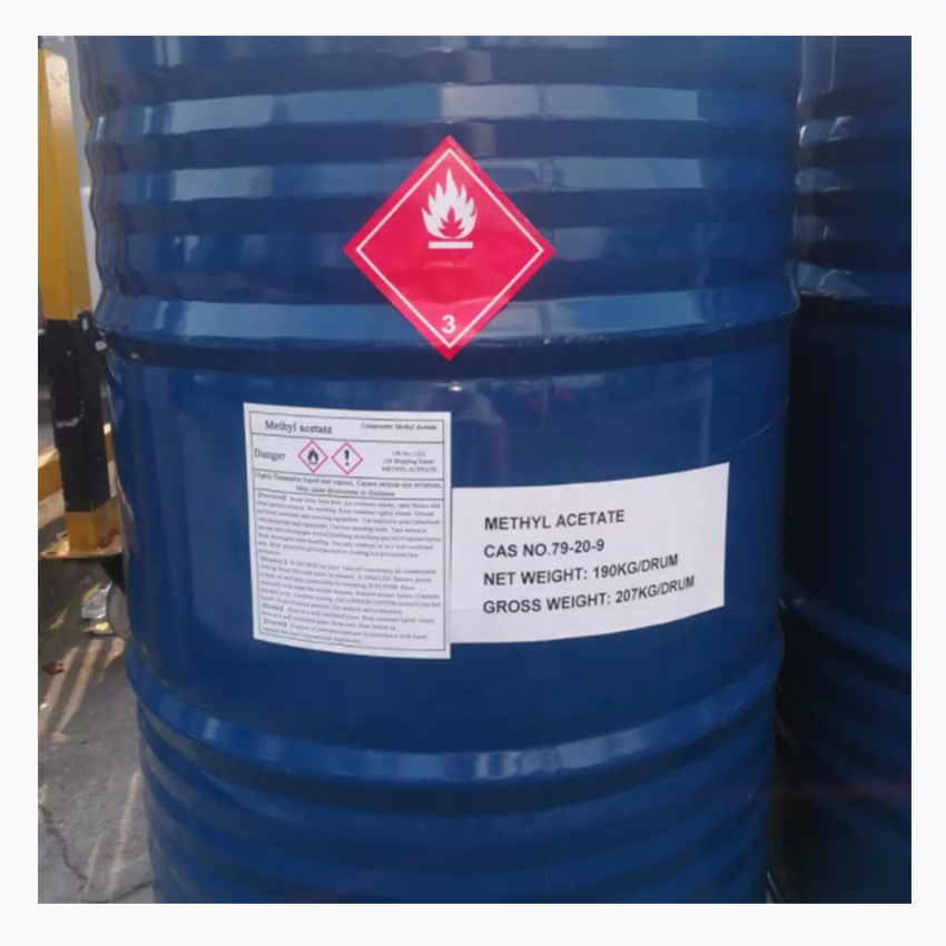 Factory Price Directly Supply High Quality Methyl Acetate Methylacetat Acetic Ester 99% min with CAS 79-20-9 Methyl Acetate