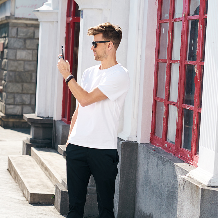 bamboo cotton spandex plain no brand loose fit soccer joker personalizzate t shirt for men