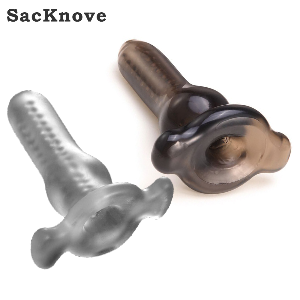 SacKnove, силиконовая многофункциональная ажурная Анальная пробка, расширитель пениса, мастурбация, интимный продукт, анальная вагинальная игрушка для взрослых