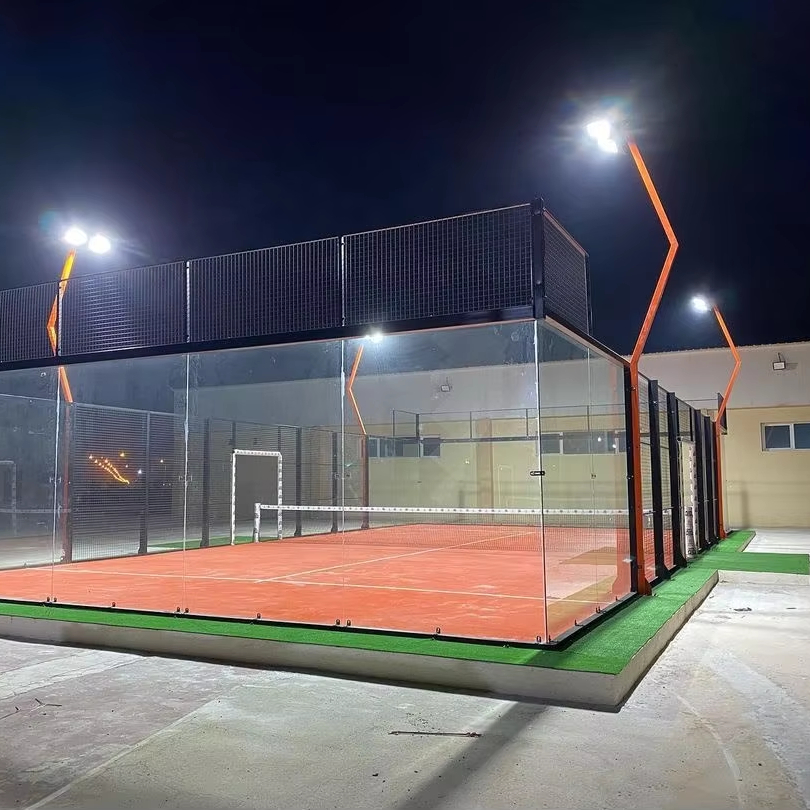 EXITO 200*200*3MM Paddel Tennis Court Portable Padel Court Panoramic