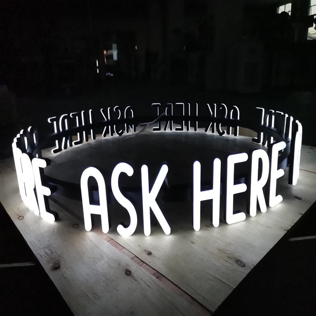 New Design Three-Dimensional Luminous Characters Led Acrylic Sign Led Channel Letter Custom