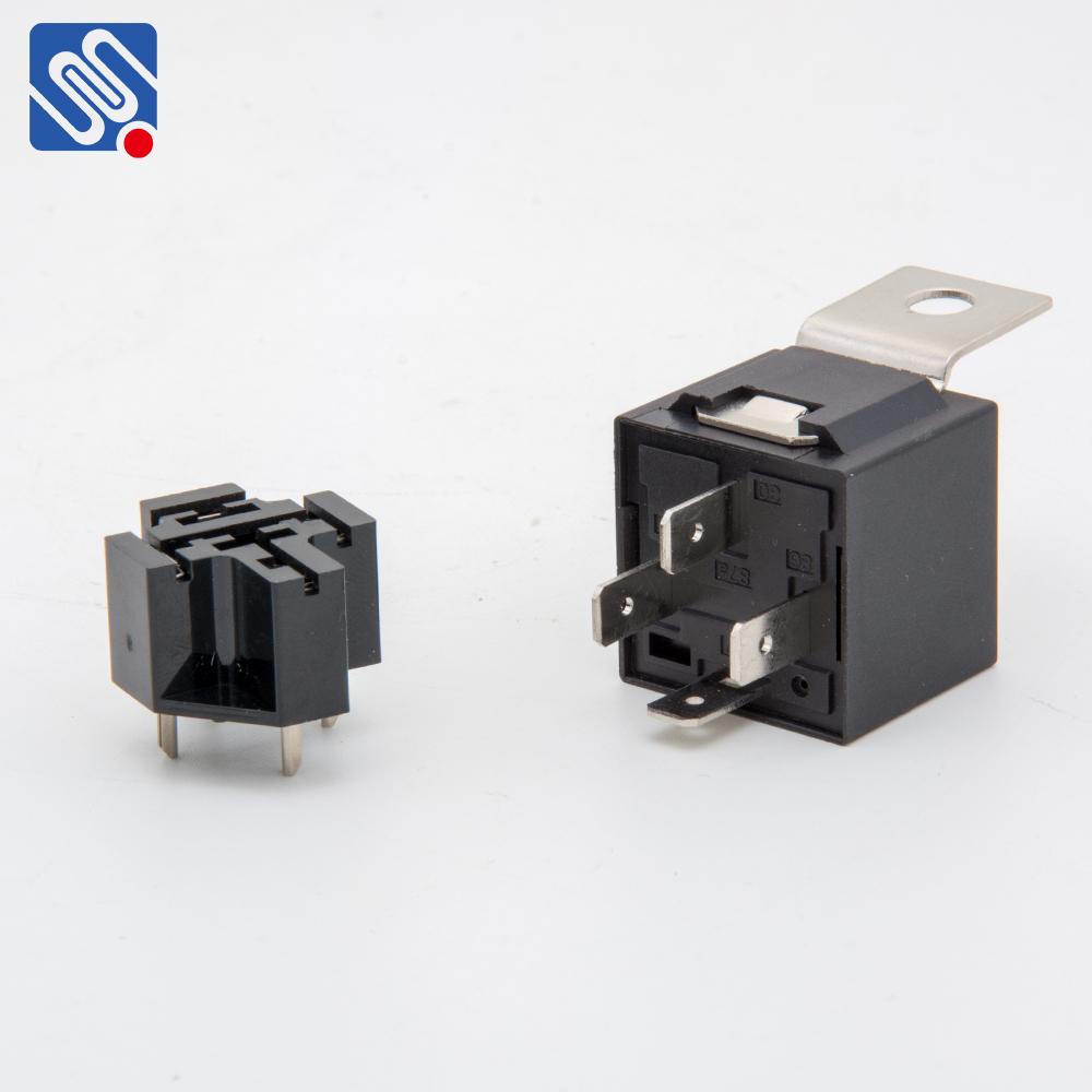 Meishuo мА/ч, 40A 60A JD1914 мини 30a 5pin spdt 40a 14vdc 5 pin 24 вольт реле автомобильный 12v для автомобильных фар