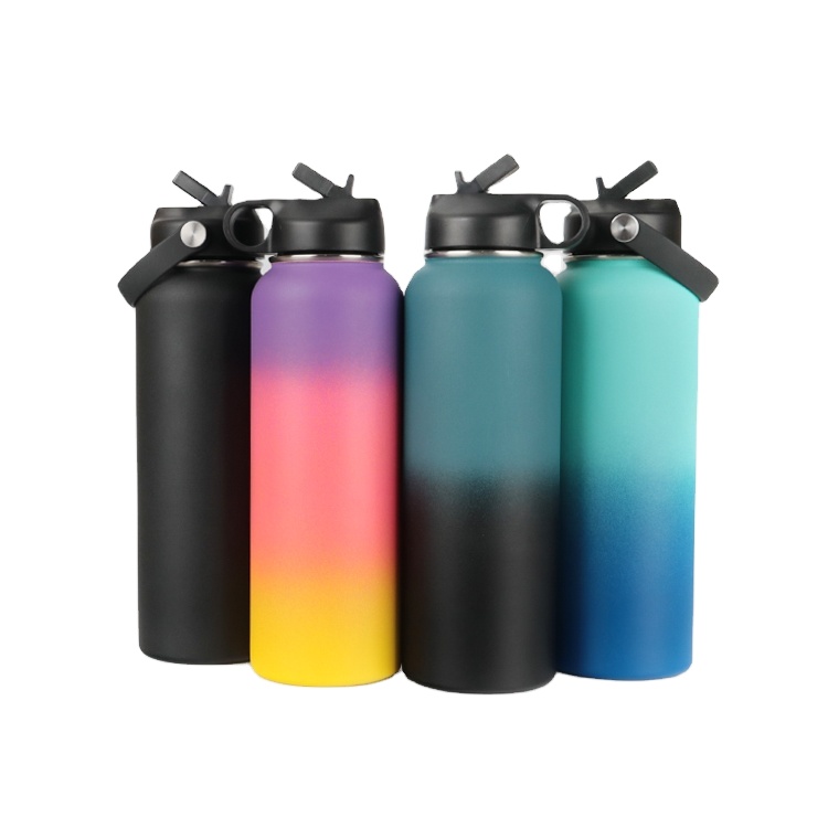 Simple Modern Summit Water Bottle Wide Mouth Vacuum Insulated 18/8 Children Water Bottle Stainless Steel Boys Water Bottle