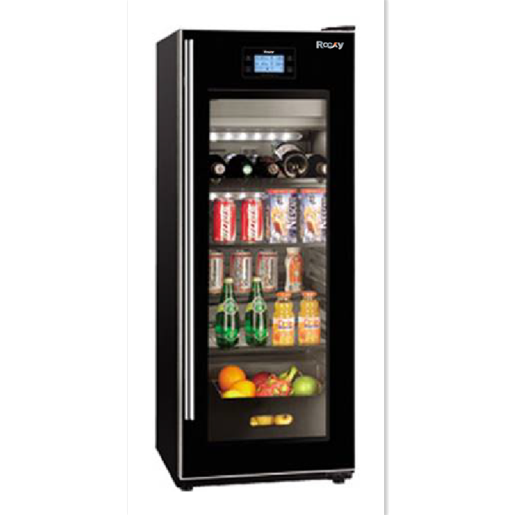 hotel mini bar display fridge glass door tempered glass for refrigerator door