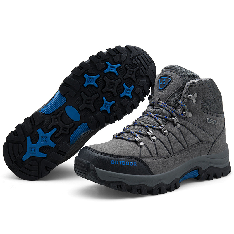LCFC High quality outdoor shoes hiking climbing snowfield boots durable anti-slip snowshoes