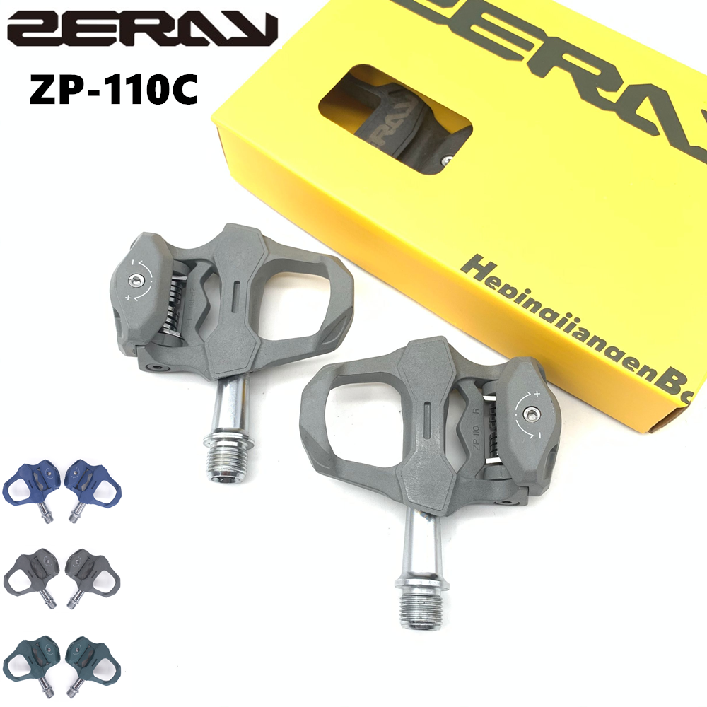 ZERAY ZP-110c дорожный велосипед педали велосипедная Рама из углеродного волокна для езды на велосипеде подходит для посмотрите Кео самозапирающийся Профессиональный велосипедные педали высокого качества