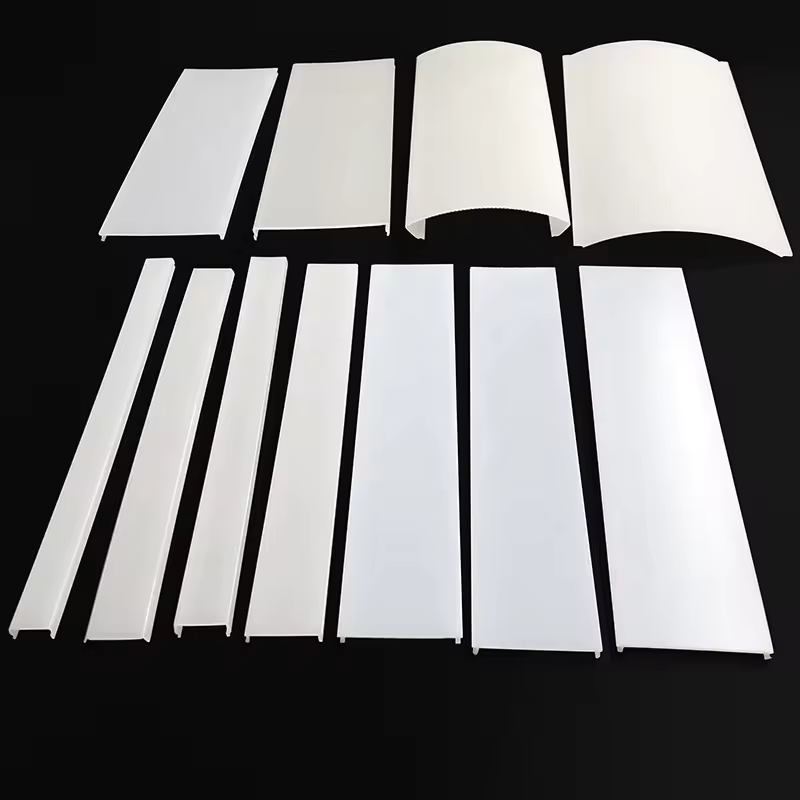 Light Cover Plastic Lampshade Transparent Lighting Accessories Led Plastic PC PVC LED Lamp Shades Lamp Cover