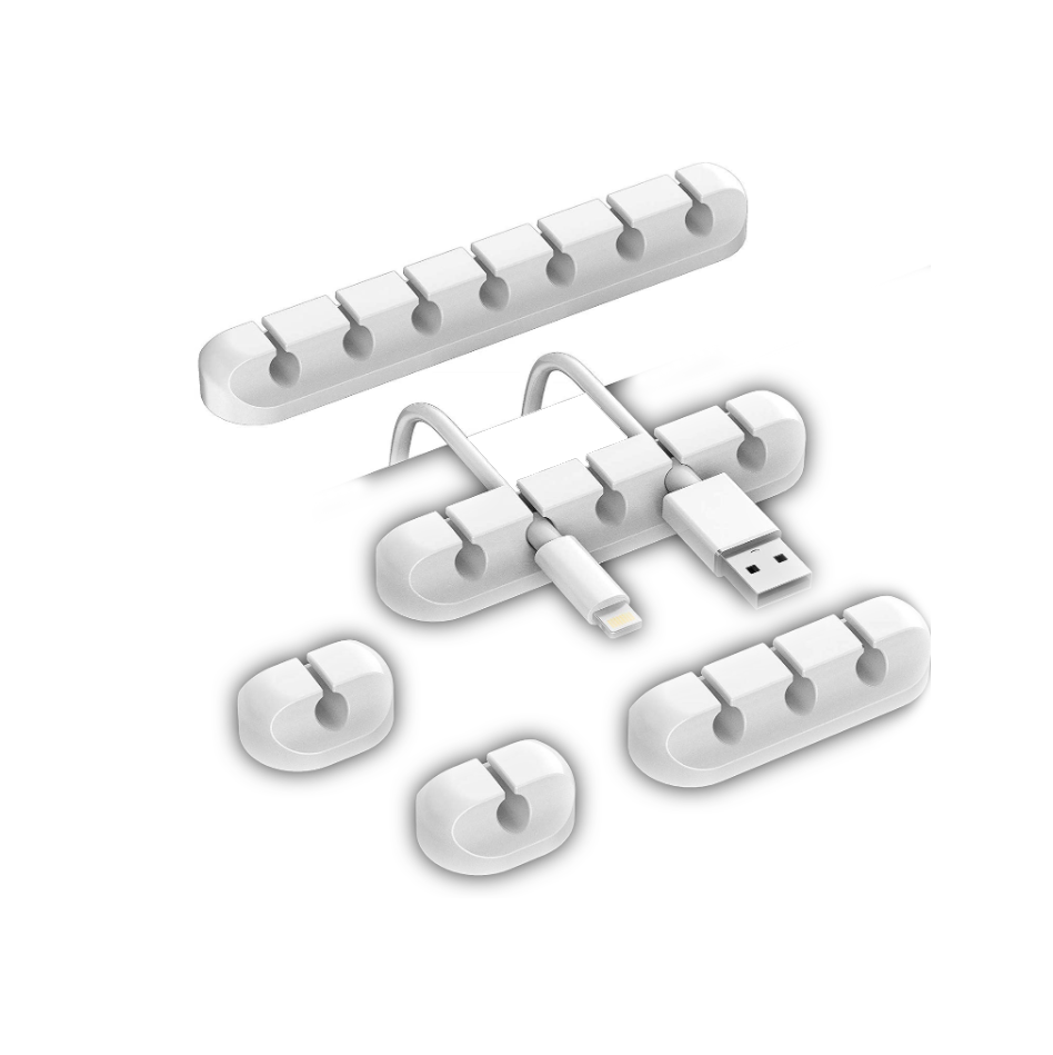 Органайзер для шнура, самоклеящийся держатель для USB-кабеля, очищает грязные провода дома, автомобиля и офиса