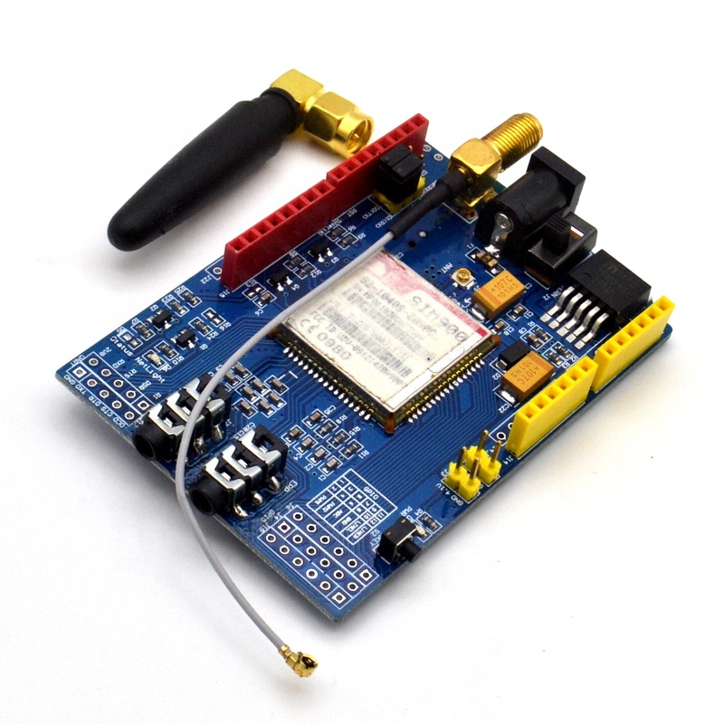 Плата разработки SIM900 GPRS/GSM Shield, четырехдиапазонный модуль для arduino, совместимый с малином MEGA 2560