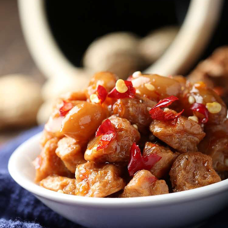 HBS Вегетарианская говядина горячий и острый вкус 20 г * 20*12 мешков китайская закуска тофу