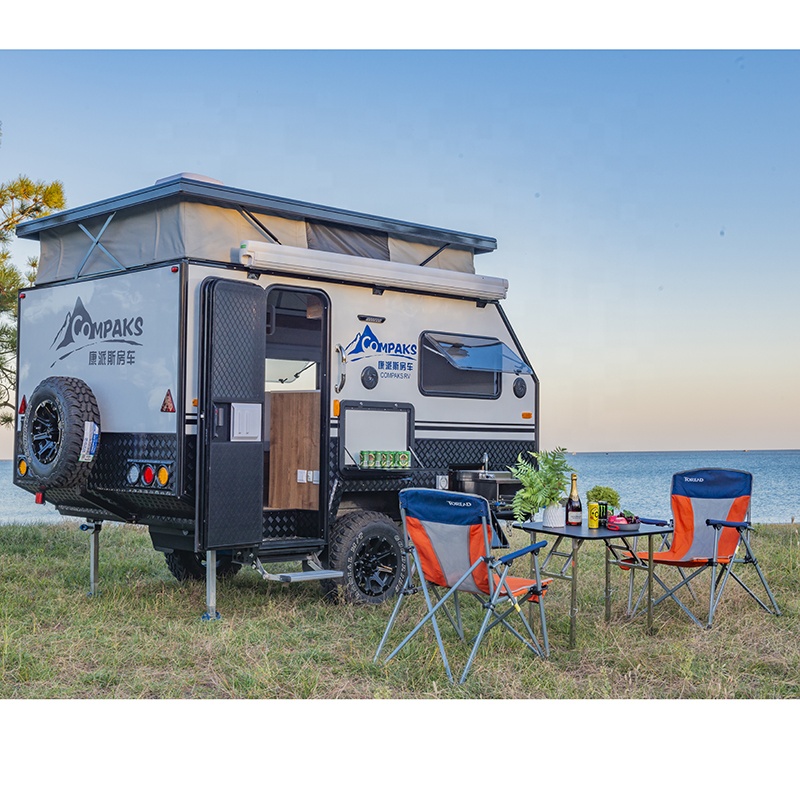 COMPAKS RV Стекловолоконные грузовики кемпинг трейлер внедорожник складной тент трейлер