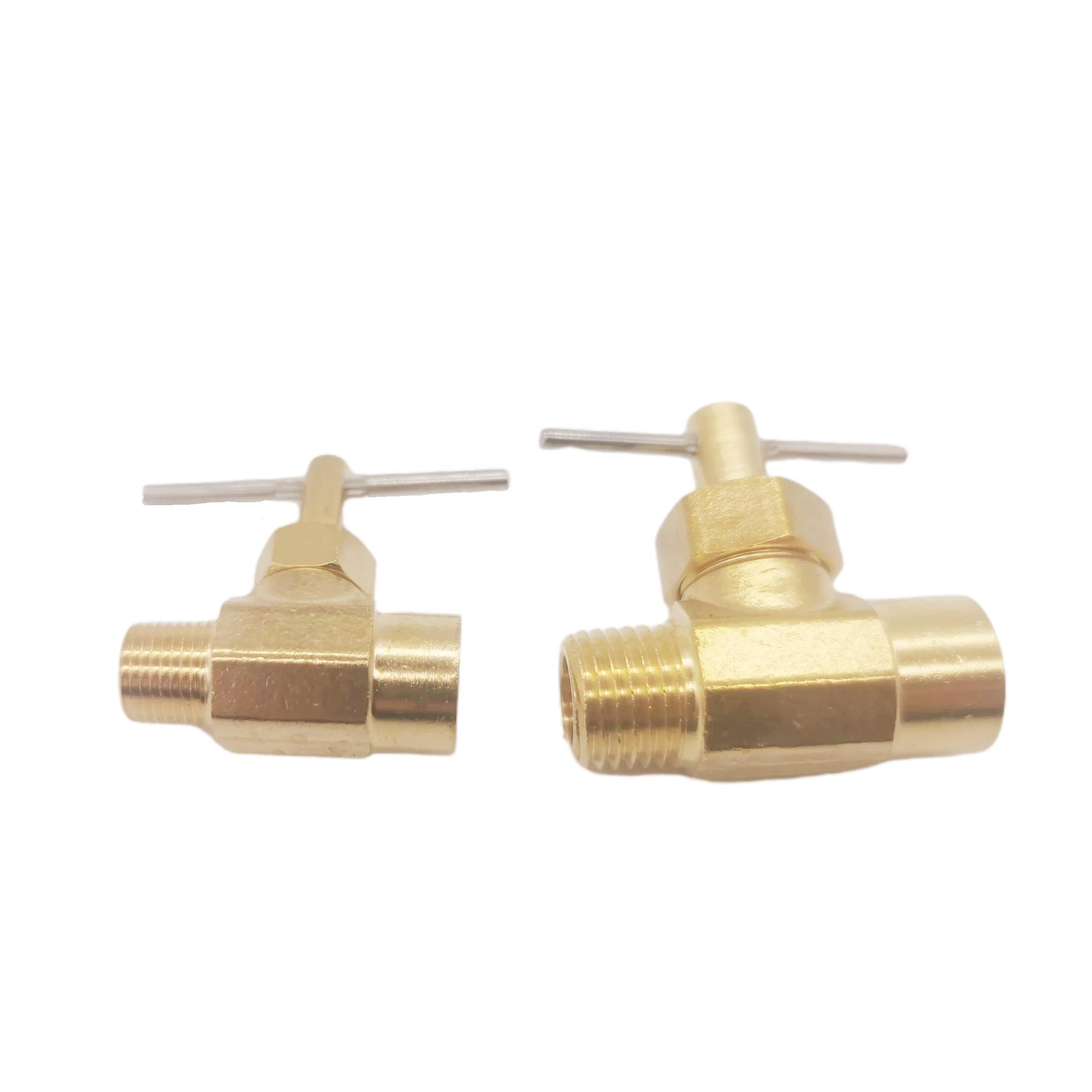 Brass Needle Valve 180 Degree MPT X FPT