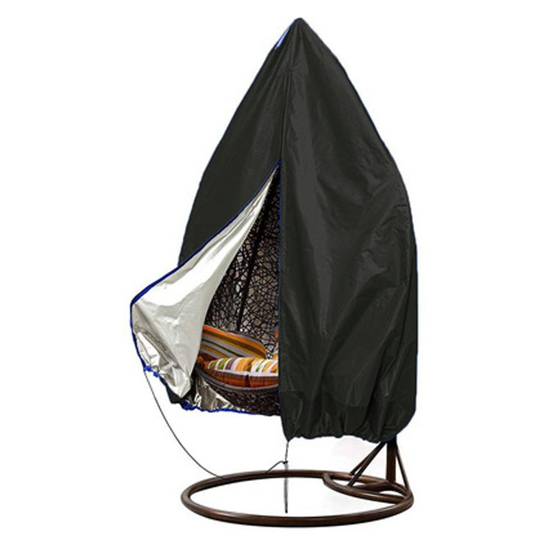 Outside Garden egg bird nest cage swing chair waterproof rain proof Dust cover for outdoor furniture
