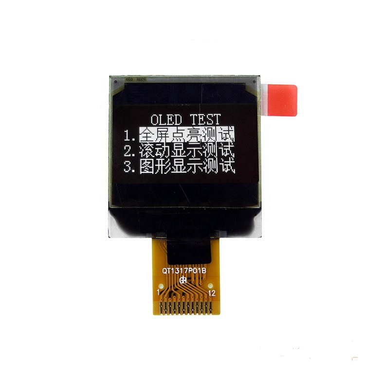 0,96 дюйма 96x96 графический дисплей экран дисплея SPI интерфейс SSD1317 фронтальный цифровой термометр OLED модуль