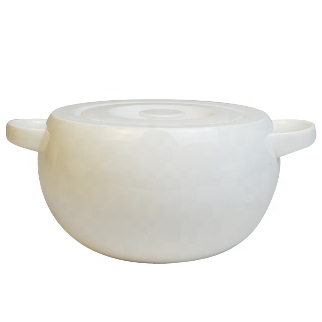 Керамический ресторанный костяной фарфор керамический белый суп tureen