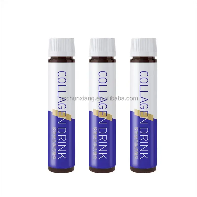 Anti-Aging Anti-Oxidant Private Label 5000mg 10000mg 15000mg Collagen Peptide Drink Liquid Supplement