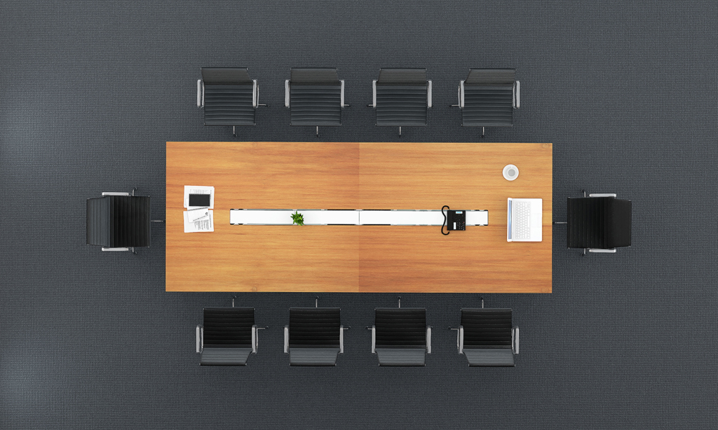 large meeting room sactional modern office conference table chair with power outlet