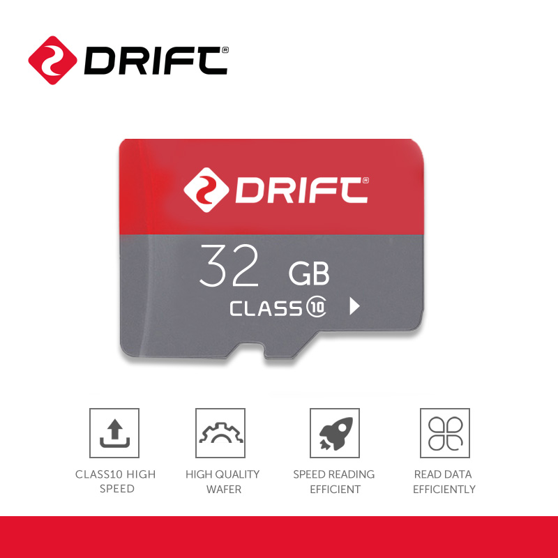 Дрейф карта памяти, 32 ГБ, Micro SD карта, флеш-карта памяти, мicro SD, TF карта для экшн-камеры «Три в одном» Спорт действий cam мотоцикл cam призрак X/XL/4K