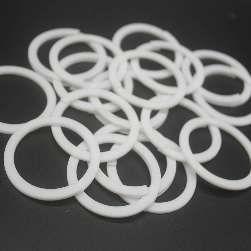 Изготовленные на заказ металлические уплотнения PE ABS Nylon PA66 ptfe плоская прокладка впрыскиваемые пластиковые детали