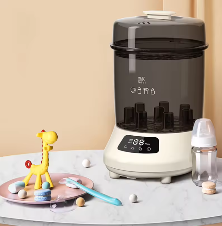 NCVI Household High Capacity Baby Feeding Bottle Sterilizer Warm Milk Baby Steam Sterilizer and Dryer
