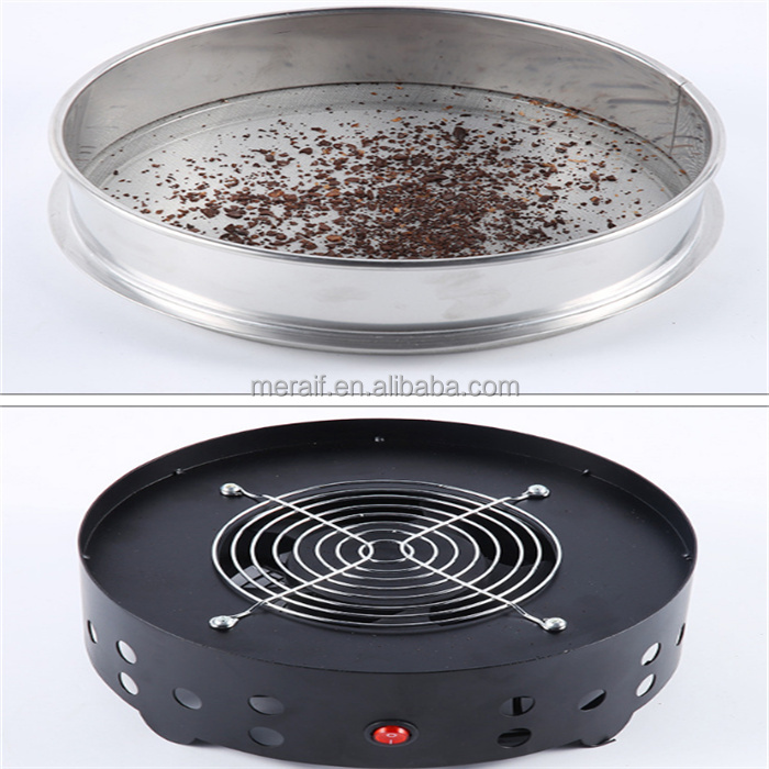 1000g Double-layer Electric Coffee Bean Heat Dissipation Cooling Machine 304 Stainless Steel Coffee Bean Cooler
