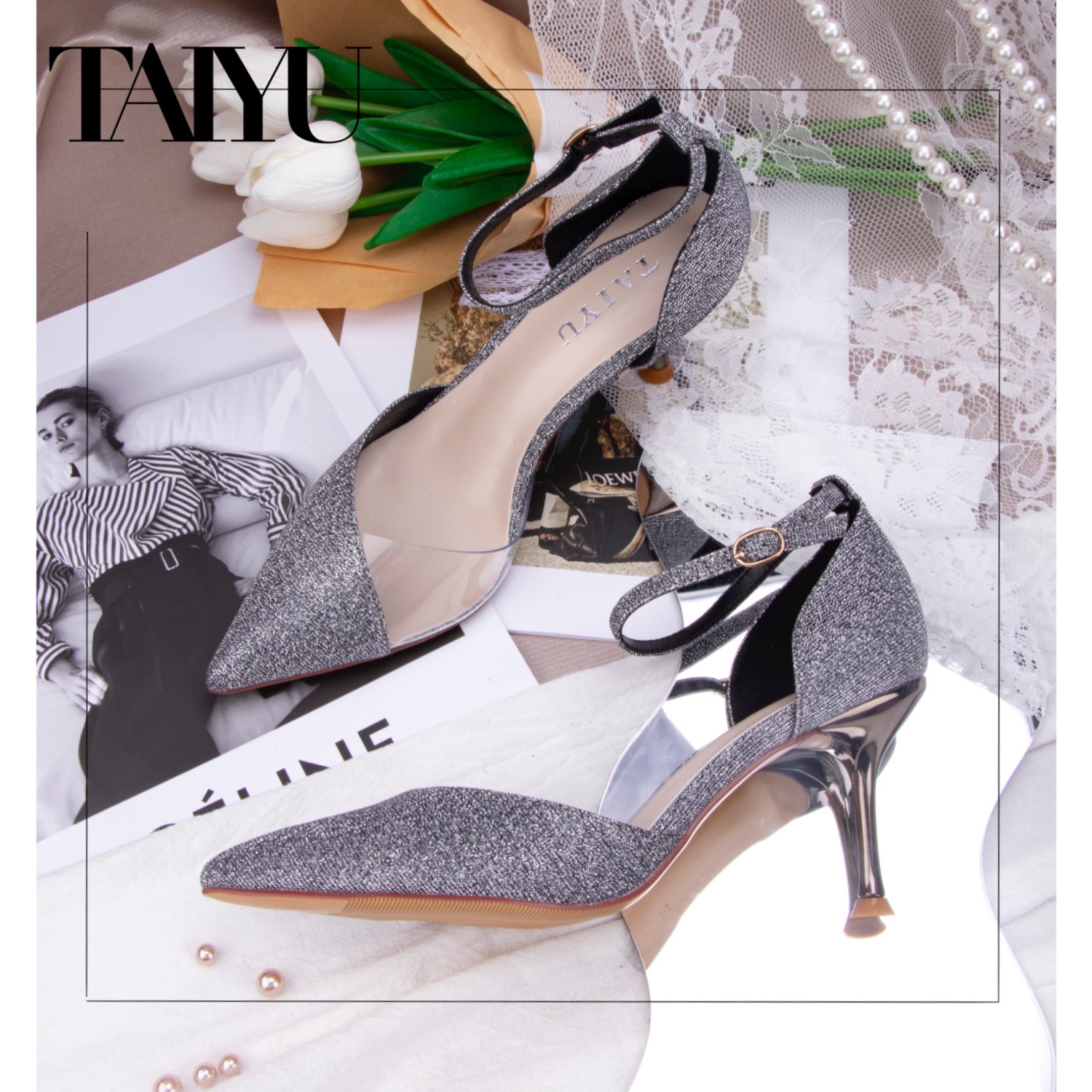 Factory Wholesale Pointed Toe Bridal Shoes Ladies High Heels Shoes Women Pumps
