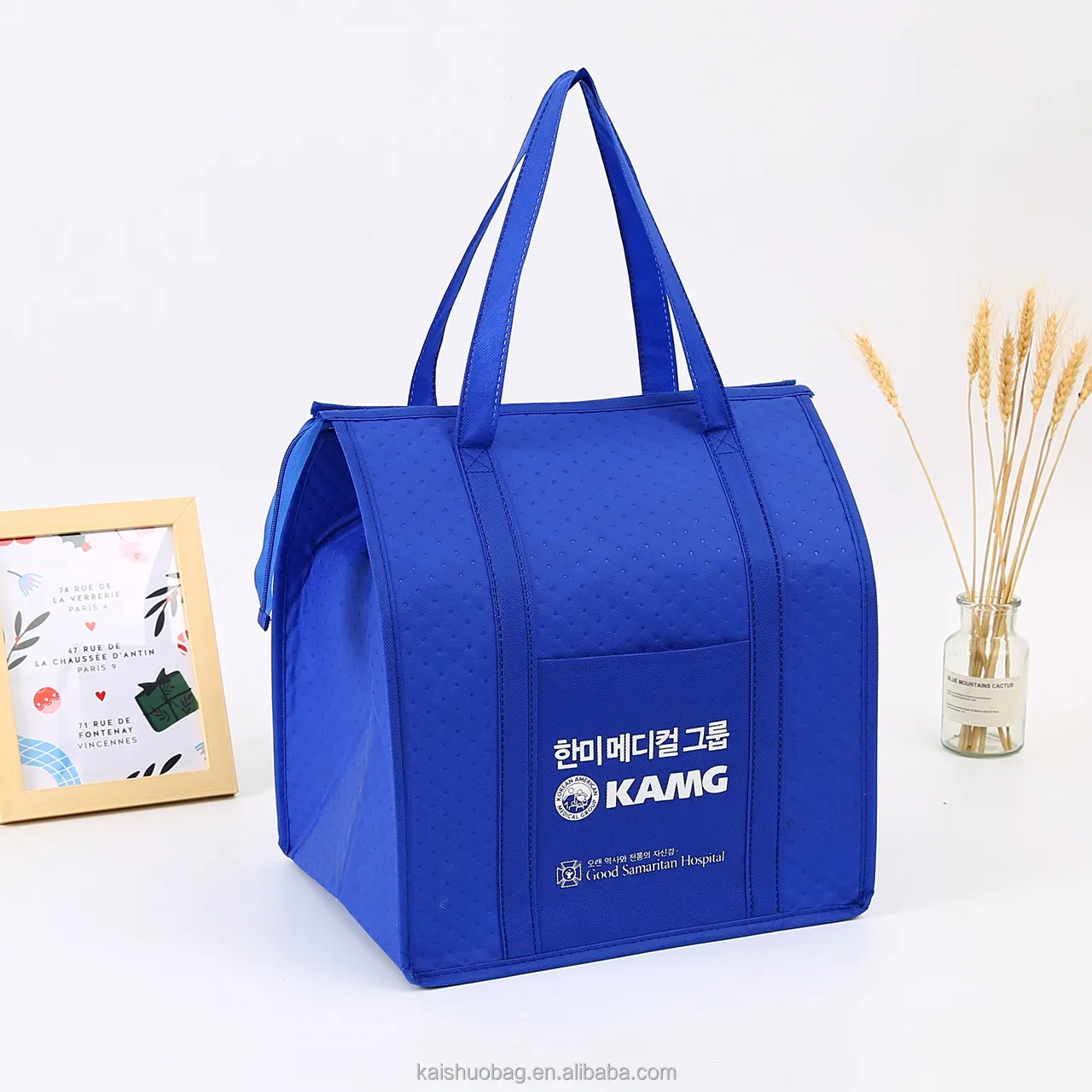 Hot sale Insulated cooler Bag  zipper cooler bag thermal bag  with logo custom